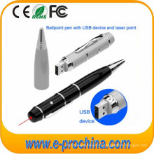 USB Ручка шариковая собственный логотип USB флэш-накопитель для бесплатный образец